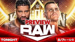 PREVIEW DE RAW DU 20 MAIS 2024 LES DEMI-FINAL DU KING ET QUEEN OF THE RING