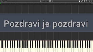 Miroslav Ilic - Pozdravi je pozdravi [ Tutorial - Nauci da sviras ][ Karaoke - Matrica ]