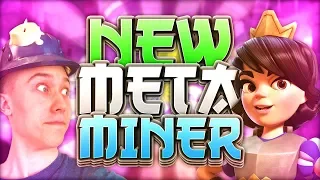 MINER POISON PRINCESS CYCLE!! New Meta Miner Poison Deck — Clash Royale