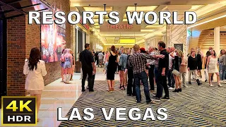 [4K] Resorts World Las Vegas Walking Tour | June 2024