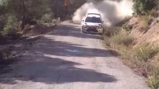 crash Dani Sordo wrc Cataluña 2013