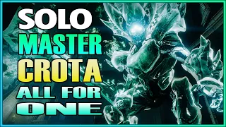 Solo All For One Master Crota Challenge Cheese On All Classes - Crota's End Raid (After Patch)