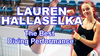 Amazing Diving Competition: Lauren Hallaselka Sets New Record!