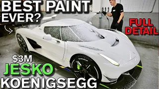 Detailing Best Paint Ever! $3M Koenigsegg Jesko