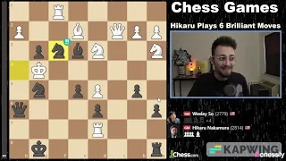 The time Hikaru played SIX brilliant moves in ONE GAME!