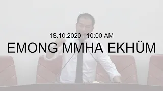 KLBC | Emong Mmha Ekhüm | Sunday 10 AM | 18.10.2020