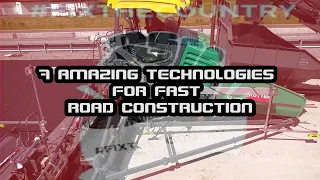 BAD ROAD  FIX THE COUNTRY 7 AMAZING TECHNOLOGIES FOR FAST ROAD CONSTRUCTION