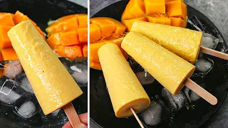 3 Ingredients Mango Kulfi in Lock-Down | No Cream NO Condensed Milk Mango Kulfi Recipe | Yummy