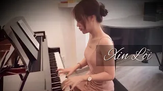 XIN LỖI - Nguyên Hà [hướng dẫn cover] Mây Piano Tutorial #23