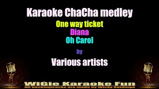 Karaoke  One way ticket / Diana / Oh Carol  -  ChaCha Karaoke medley - Various Artists