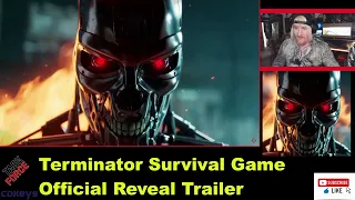 Untitled 'Terminator Survival Game' - Official Reveal Trailer REACTION