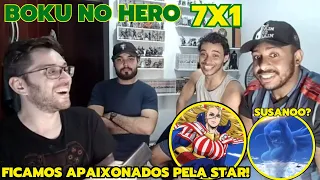 React My Hero Academia 7x1 / Boku no Hero 7x1 / STAR CHEGOU!! Que PODER ABSURDO! 😲😲😲