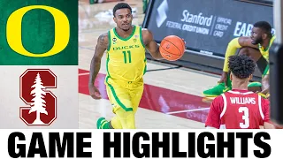 Oregon vs Stanford | 2021 College Basketball Highlights