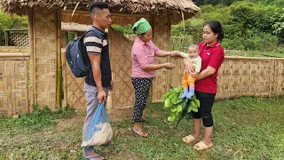 14-Year-Old Single Mother - Ex-Husband Brought Mom To Apologize, Conducting Water Using Bamboo Pipes