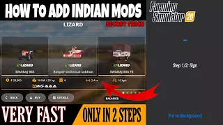 How to add mods  ||  add indian tractors in 2 minutes