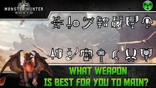 Monster Hunter World 🏹 What's The Best Weapon For You?