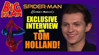 BIG DAMN TOM HOLLAND INTERVIEW! #BigDamnExclusive