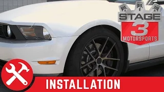 2011-2014 Mustang GT V6 H&R Sport Lowering Springs Install