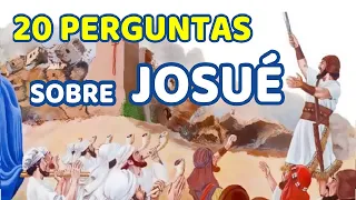 QUIZ 20 Perguntas Sobre O LIVRO DE JOSUÉ no Jogo da Bíblia  🙏 Teste Seus Conhecimentos