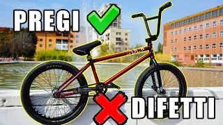 PREGI E DIFETTI DI UNA BMX ASSEMBLATA!