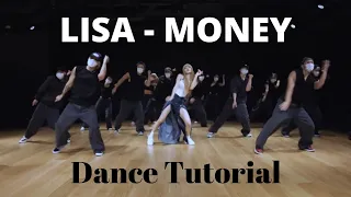 [LISA (BLACKPINK) - MONEY] Full Dance Tutorial Mirrored Slow (60%, 80%, 100%)