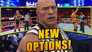 WWE 2K24 How To Completely Customize Special Referee Match!