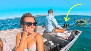 OUR BOAT BREAKS DOWN | Surrounded by Crocodiles | Honeymoon Bay, GIBB RIVER ROAD | S1E30