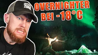 OVERNIGHTER bei -18°C ! - Adventure Buddy übernachtet unterm Polarhimmel | Fritz Meinecke reagiert