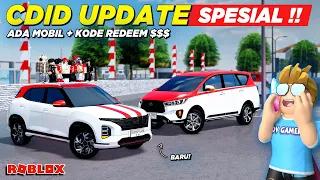 CDID UPDATE SPESIAL KEMERDEKAAN !! ADA MOBIL SPESIAL DAN KODE REDEEM - Roblox Indonesia