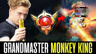 TOPSON GrandMaster Monkey King Looks Like - 100% Destroyed Mid Lane DOTA 2
