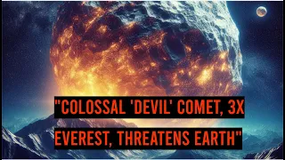 "Apocalyptic 'Devil' Comet, 3x Everest, Races to Earth" #comets #devil