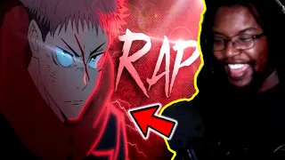 YUJI ITADORI RAP | "For Tomorrow" | TheManBeHisLa (Jujutsu Kaisen) DB Reaction