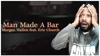 Morgan Wallen - Man Made A Bar ft Eric Church (Lyric Video) Reaction