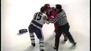 Red Wings Vs Maple Leafs 01.13.86