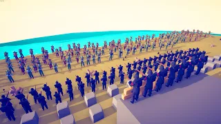 CAN 200x USA ARMY CAPTURE ENEMY BASE?  - Totally Accurate Battle Simulator TABS