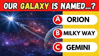 How Good Is Your Knowledge of the Universe? 🚀🌌✅ General Knowledge Trivia Quiz