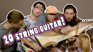 20 String Guitar… 50 Fingers!