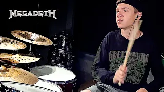 Megadeth (age 12) Symphony of Destruction (drum cover)