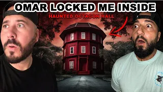 OMARGOSHTV Locked Me Inside The Haunted Octagon  Hall ALONE | GONEWRONG