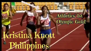 Sprinter Kristina Knott, Another Filipino Gold Contender in the 2020 Tokyo Olympics