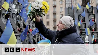 Ukraine marks ten years since Euromaidan protests - BBC News