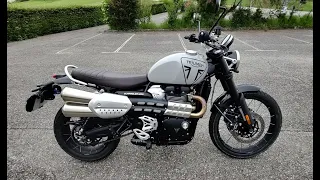 ESSAI(amateur)DE LA TRIUMPH SCRAMBLER 1200 X: JE VALIDE ✔ C'EST LE MEILLEUR SCRAMBLER !😀