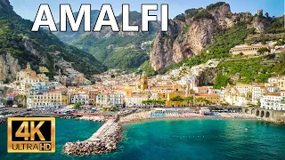 Beautiful tour of Amalfi Italy (in 4K + with captions)