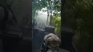 Ukraine War Footage - Ukrainian Armed Forces operate ZU 23-2 autocannon