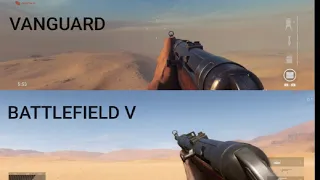 COD Vanguard VS Battlefield V - Weapons Comparison!