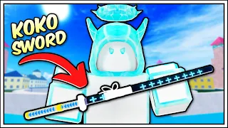 Koko Sword and Control Fruit Gives Range HACKS... (Roblox Bloxfruit)