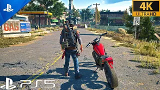 (PS5)DAYS GONE is the BEST OPEN WORLD ZOMBIE GAME EVER ULTRA REALISTIC GRAPHICS Gameplay 4k60fps