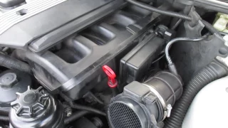 My BMW e46 Issue VIDEO:2 with MAF Sensor Disconnected