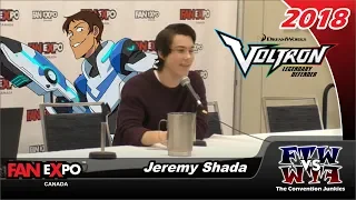Jeremy Shada (Voltron: Legendary Defender) Fan Expo Canada 2018 Full Panel