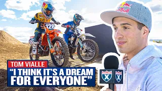 Tom Vialle Explains Decision to Come to USA to Race Supercross | Racer X Films